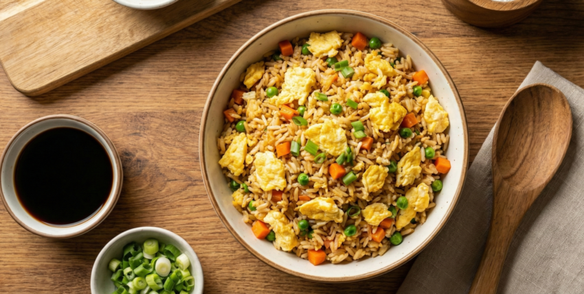 Soft Chinese Egg Fried Rice With Simple Flavors And Light Aroma image 2xva7i2xva7i2xva