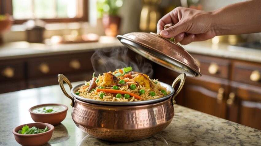 Classic Vegetable Biryani That Fills Your Home With Festive Aroma A Professional Food Photography Shot Of BocnWZrJRVmtCJH6KaZkiw XzQ ZmbhS0eBP1UAi3eBVQ 850x477