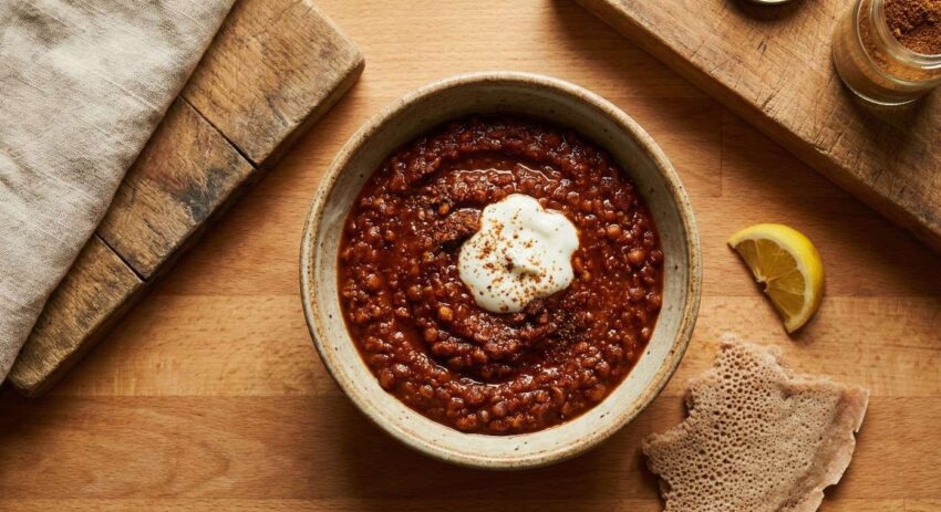 Warm Ethiopian Lentil Stew With Soft Texture And Gentle Spiced Taste cdffd
